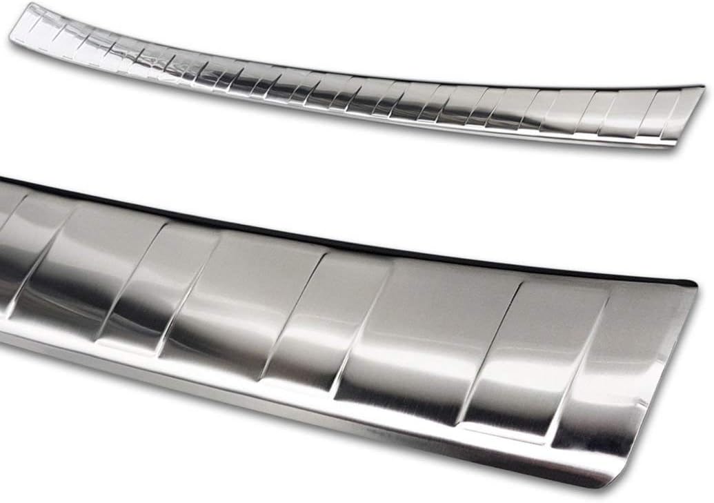 Avisa Edelstahl Heckstossstangenschutz kompatibel mit Ford Focus IV Kombi 2018- 'Ribs'