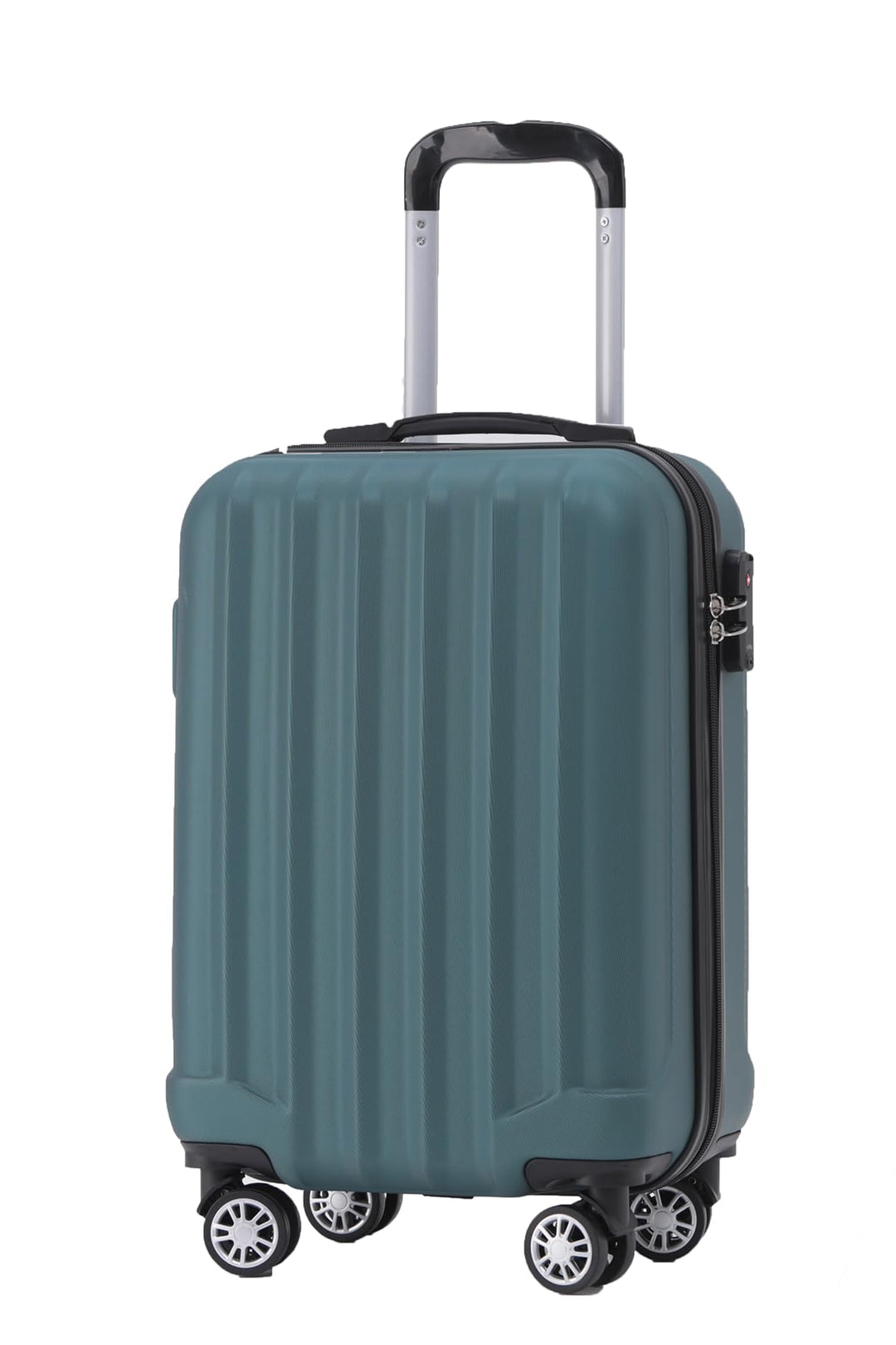 BEIBYE TSA-Schloss 2080 Hangepäck Zwillingsrollen Reisekoffer Koffer Trolley Hartschale Handgepäck M