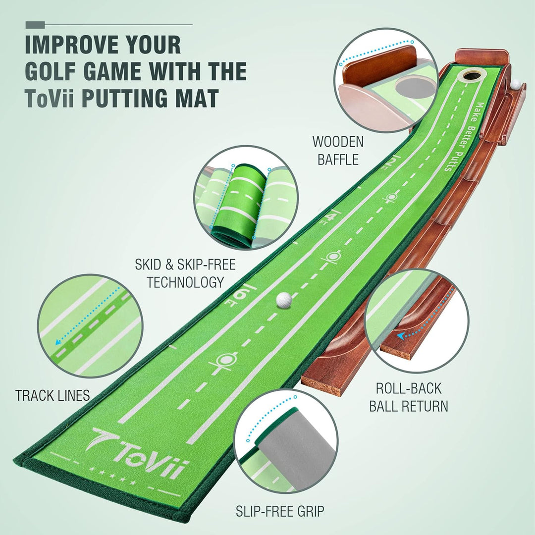 ToVii Golf Puttting Mat 1 Stück