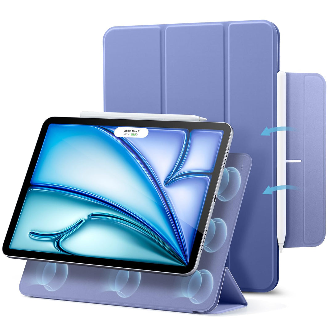 ESR für iPad Air 11 Zoll 2026 Hülle M4/M3/M2, iPad Air 5/4 Hülle (2025/2024/2022/2020) Starke Magnet