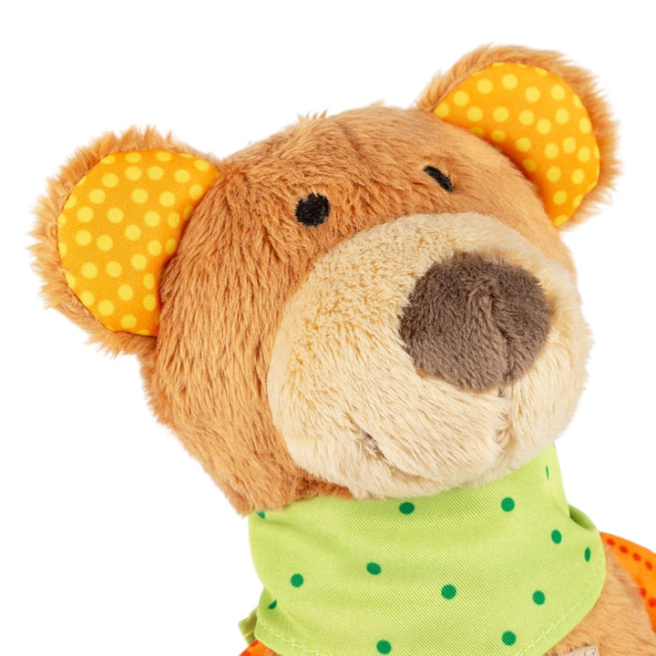 SIGIKID 40357 Spieluhr Bär Musik Mädchen und Jungen Babyspielzeug empfohlen ab Geburt braun Mehrfarb