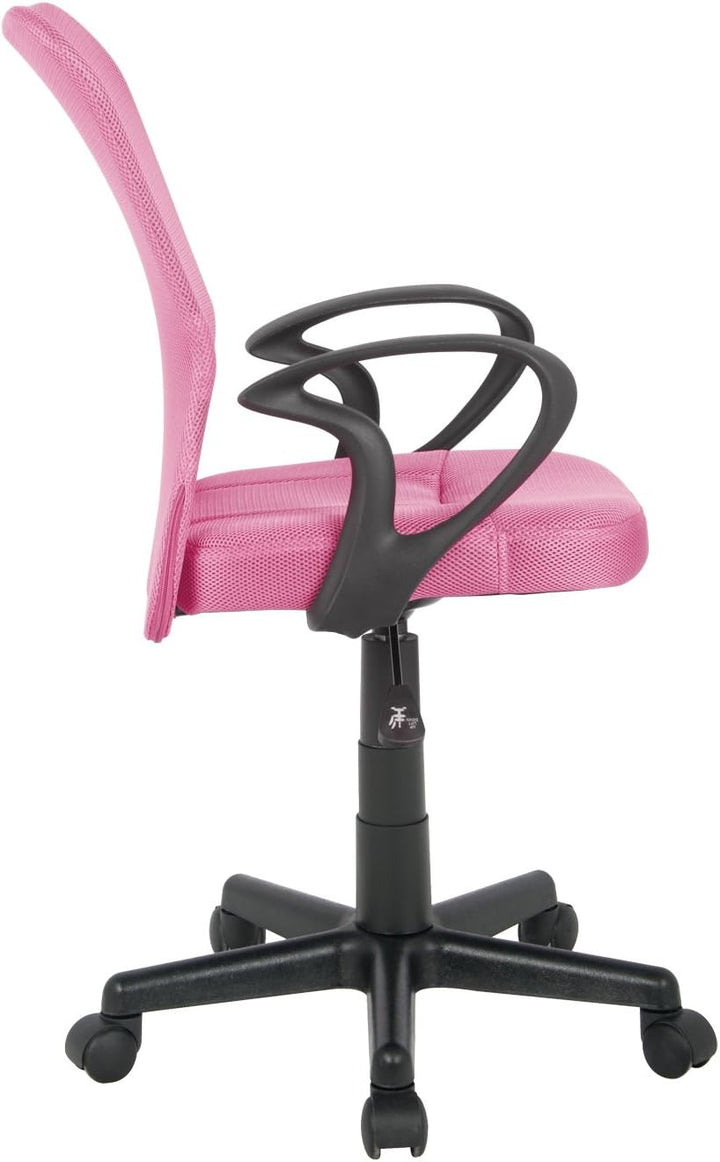 SixBros. Bürostuhl,Schreibtischstuhl, Drehstuhl für’s Büro oder Kinderzimmer, stufenlos höhenverstel