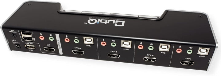 Aten CS1794 KVMP 4-fach Switch (4-polig, 4x HDMI, 4x USB), Silber