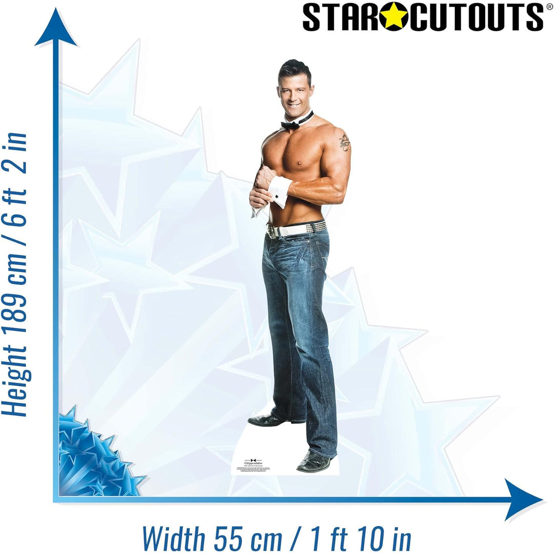 Star Cutouts Pappaufsteller von Nathan Chippendale, Nathan
