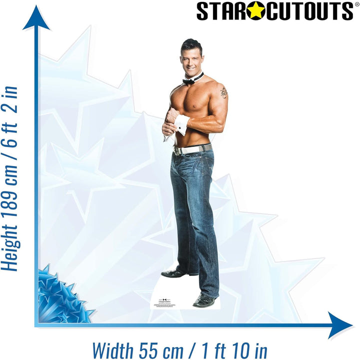 Star Cutouts Pappaufsteller von Nathan Chippendale, Nathan