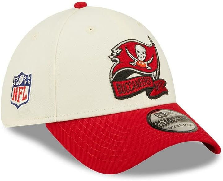 New Era NFL 2022-2023 Sideline 39Thirty Stretch Cap NFL Fankappe alle Teams in Chrome Weiss und Team