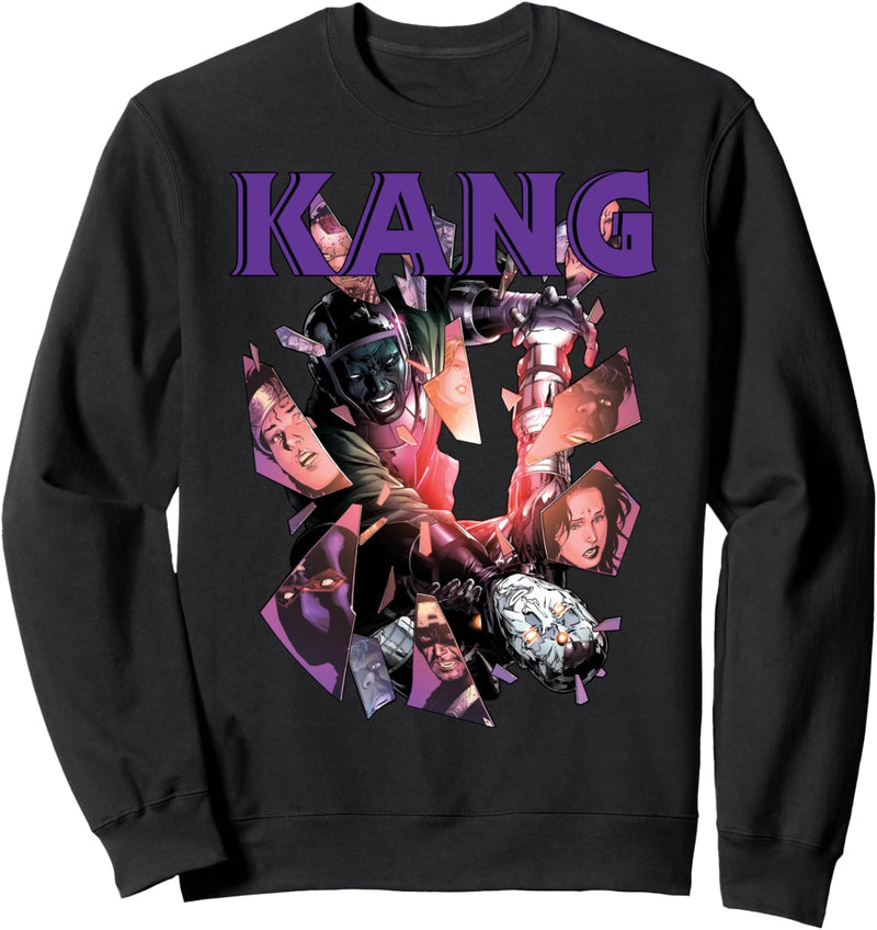 Marvel Kang The Conqueror Shattered Panels Sweatshirt