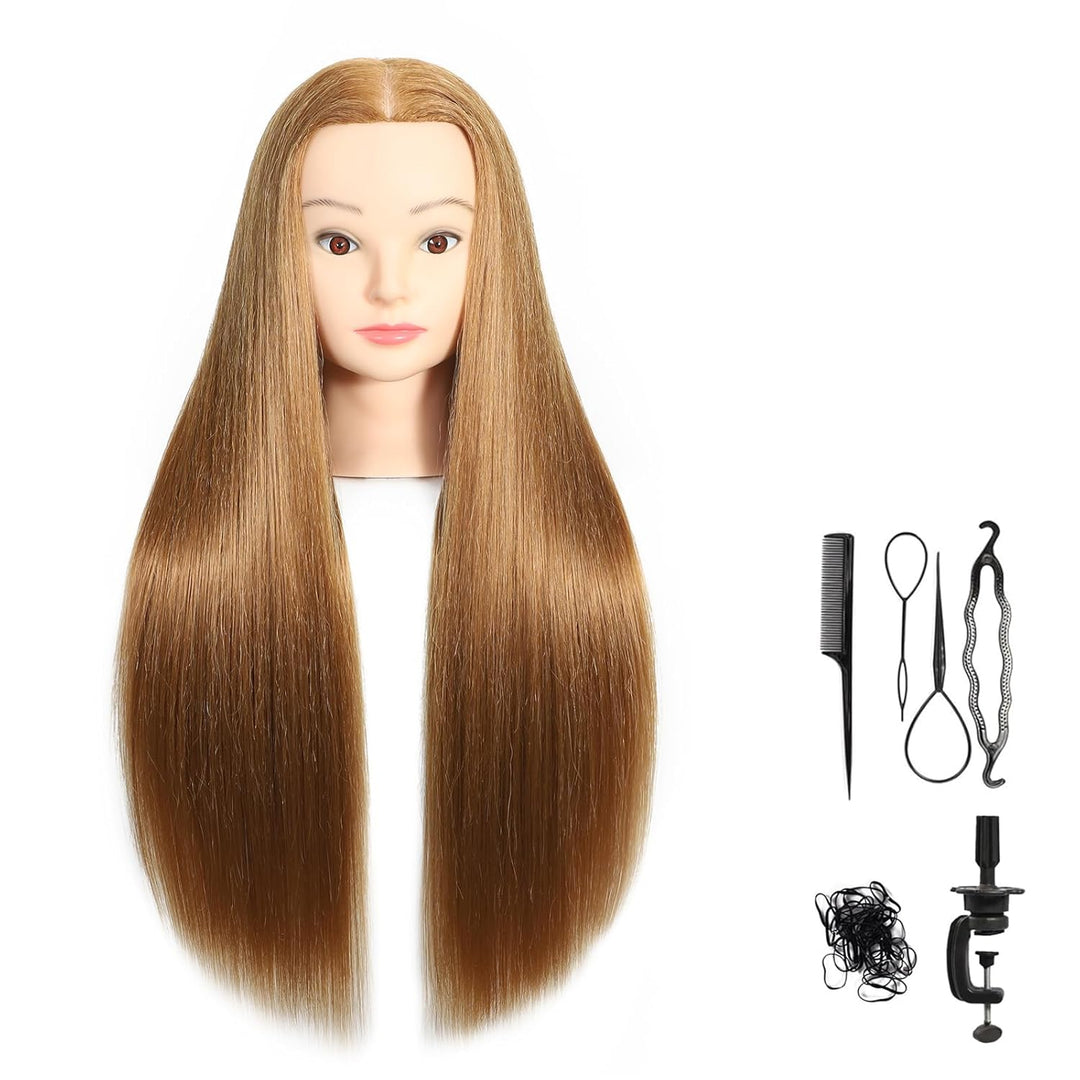 61 cm Mannequin-Kopf, Haarstyling, Training, Manikin-Kopf, Kosmetologie-Puppe, Schaufensterpuppenkop
