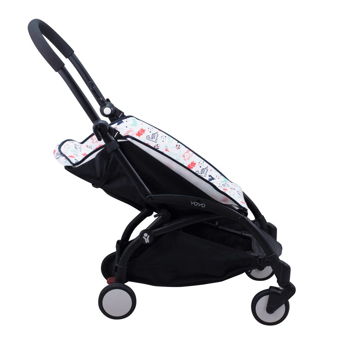 JYOKO KIDS Sitzauflage kompatibel mit Babyzen Yoyo (Dino Party), Dino Party