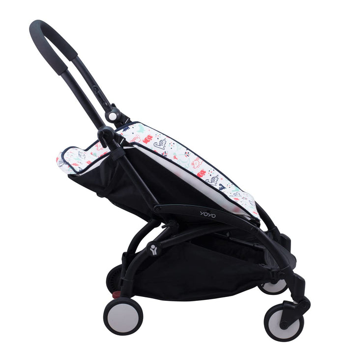 JYOKO KIDS Sitzauflage kompatibel mit Babyzen Yoyo (Dino Party), Dino Party
