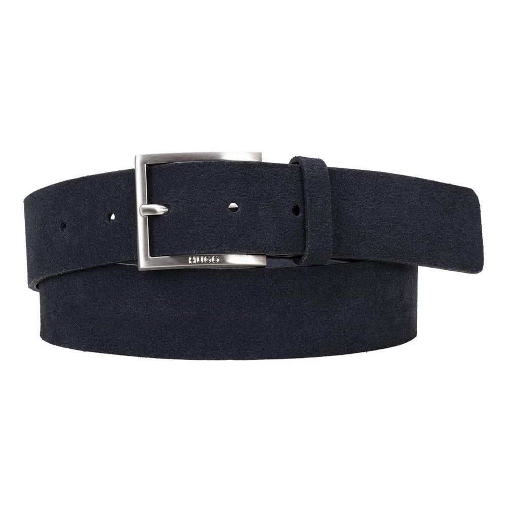 HUGO Herren Belt 85 Dark Blue401, 85 Dark Blue401