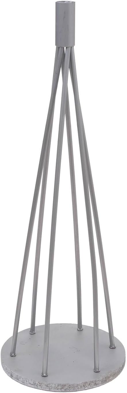 Deko-Baum HWC-O91, Weihnachtsbaum Schmuckbaum Weihnachtsdeko Christbaum zum Beschmücken, Metall 60cm