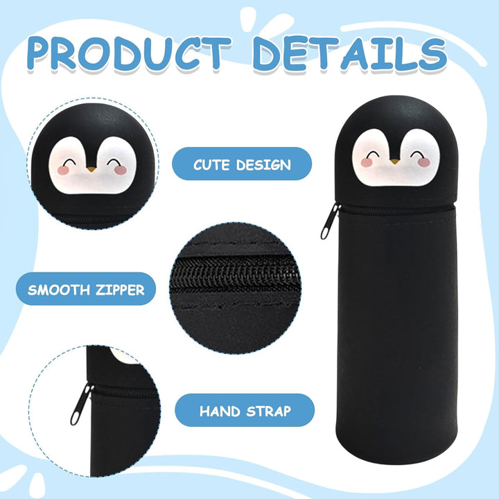 MäPpchen Pinguin FedermäPpchen Kinder Kawaii FedermäPpchen FedermäPpchen, Zweifarbige löschbare Gels