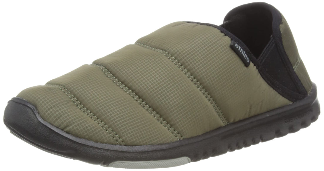 Etnies Herren Scout Slipper Skate-Schuh 41 EU Oliv Schwarz, 41 EU Oliv Schwarz