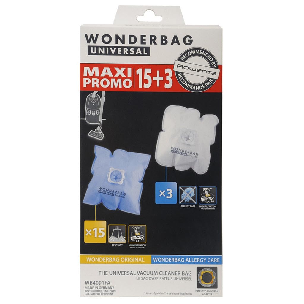 Staubsaugerbeutel Rowenta SAC Wonderbag Universal X18