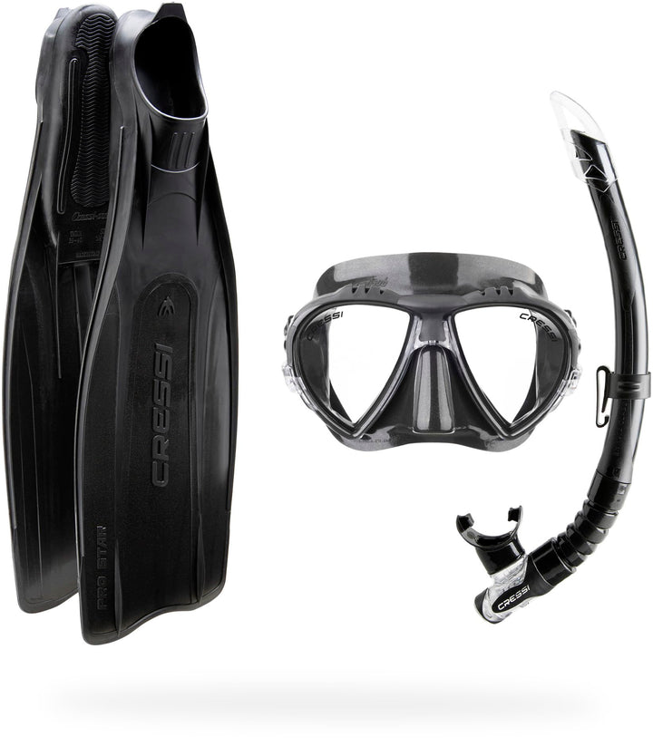 Cressi Pro Star Bag Erwachsene Apnoe / Schnorcheln Set - Cressi: Italian Quality Since 1946 39/40 Sc