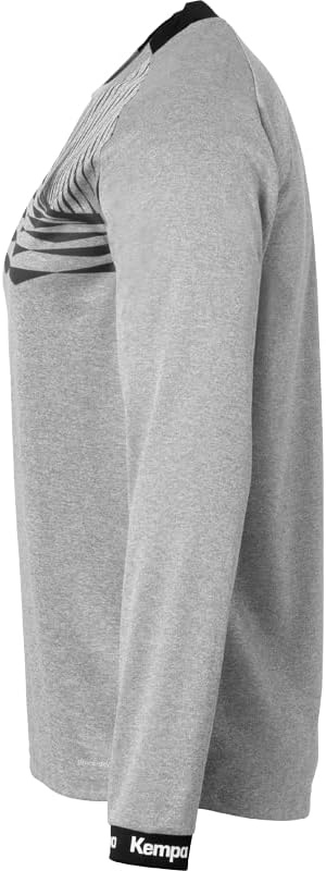 Kempa Men's Boys' Long-Sleeved Sports Jumper S Dark Grau Melange/Anthra, S Dark Grau Melange/Anthra