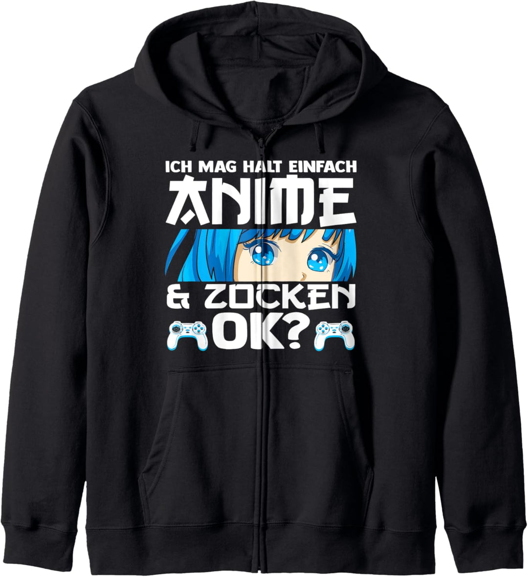 Anime Gaming Merchandise Kapuzenjacke