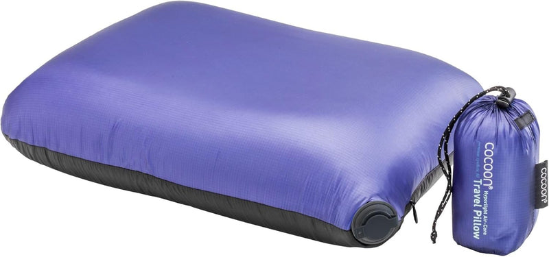 Cocoon Air-Core Pillow Hyperlight Grösse 28 cm x 38 cm black/dark blue