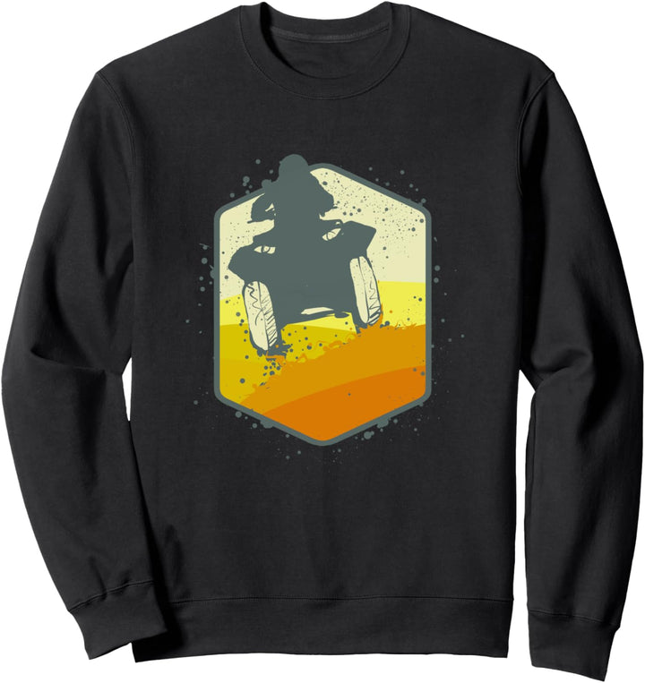 4 Wheeler und Quad Geschenk ATV Brap Sweatshirt
