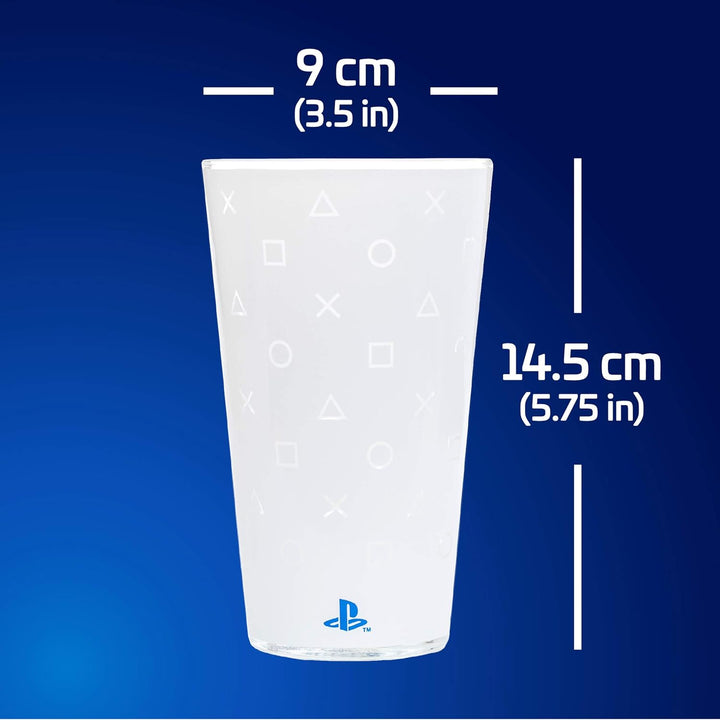PlayStation Tumbler - Offiziell lizenziert, PS5 Tumbler für kalte Getränke, Weiss umhüllt, Geschenk
