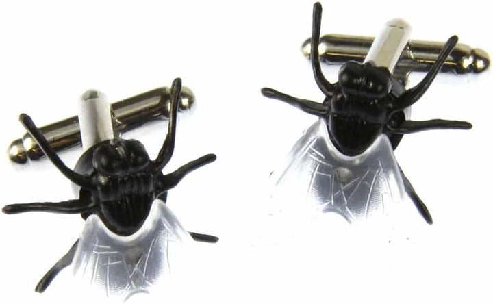 Miniblings Fliege Manschettenknöpfe Miniblings Knöpfe + Box Fliegen Halloween Schmeissfliege - Herre