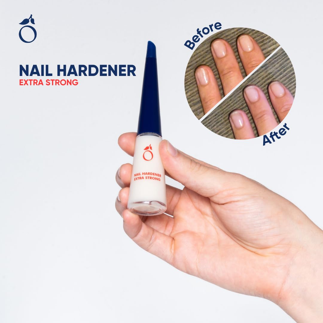 Herome 4-Pack Nagelhärter Extra Stark (Nail Hardener Extra Strong) - Nagelverstärker Garantiert Fest