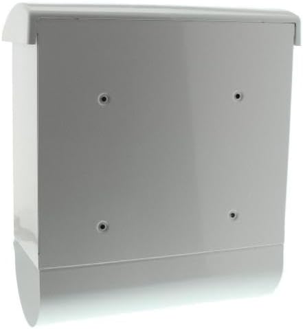 Burg-Wächter Briefkasten-Set mit integriertem Zeitungsfach, A4 Einwurf-Format, EU Norm EN 13724, Ver