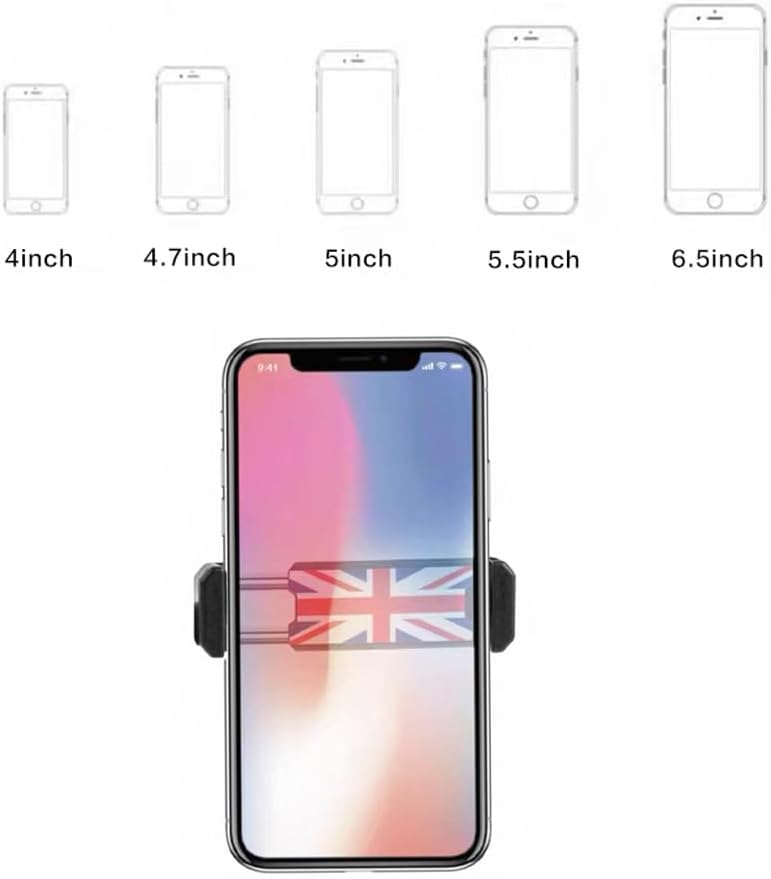 Auto Telefon Halter, Für Mini Cooper R50/R52/R53 Runde Luft Ventilation Telefon Halter für iPhone &amp;