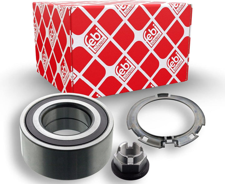 febi bilstein 23331 Radlagersatz mit Achsmutter und Sicherungsblech , 1 Stück