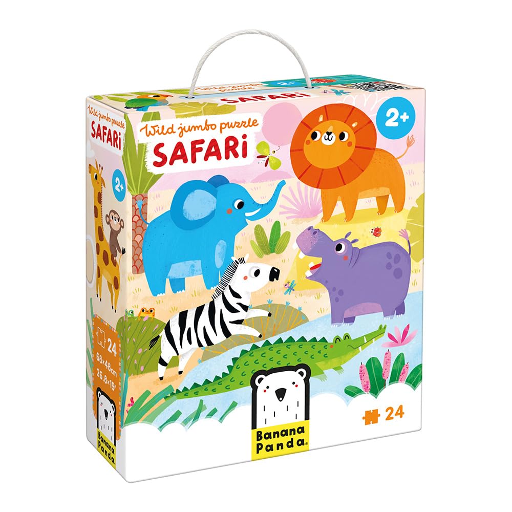 Banana Panda Jigsaw Wild Jumbo Puzzle Safari 2+