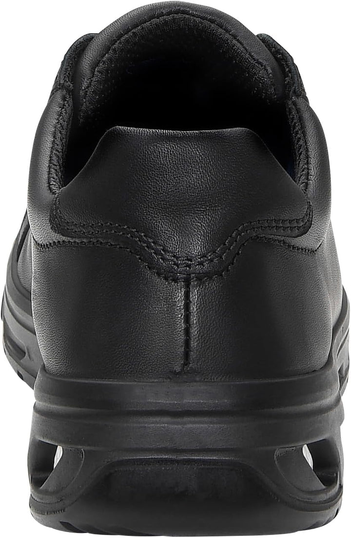 ELTEN Sicherheitsschuhe Noel XX10 Black Low ESD S2, Damen und Herren, Leder, Stahlkappe, leicht, spo