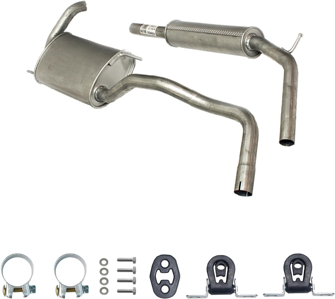Ferroz Export Ersatz für Auspuffanlage Auspuff ab Kat VW Polo (6N1) 1.0 1.3 1.4 1.6 & Polo (6N2) 1.0