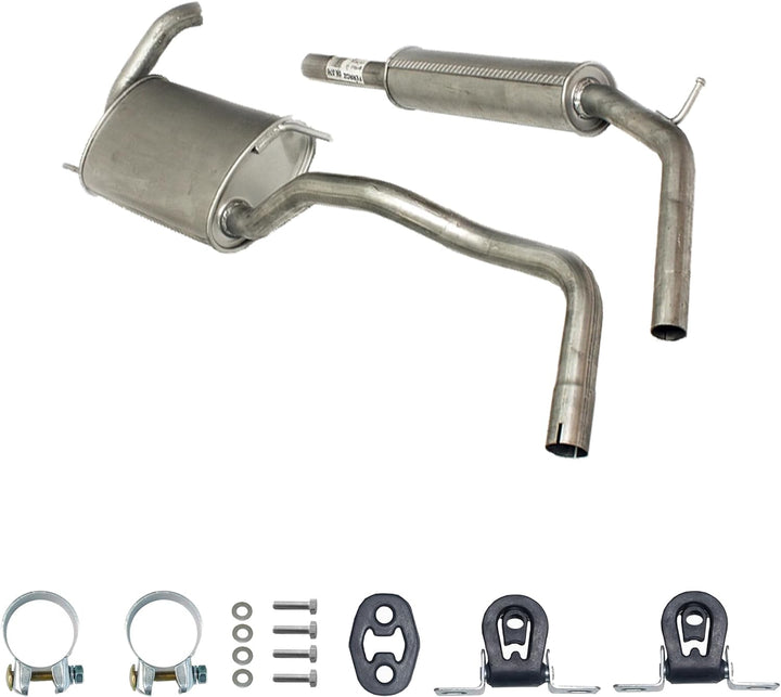 Ferroz Export Ersatz für Auspuffanlage Auspuff ab Kat VW Polo (6N1) 1.0 1.3 1.4 1.6 & Polo (6N2) 1.0