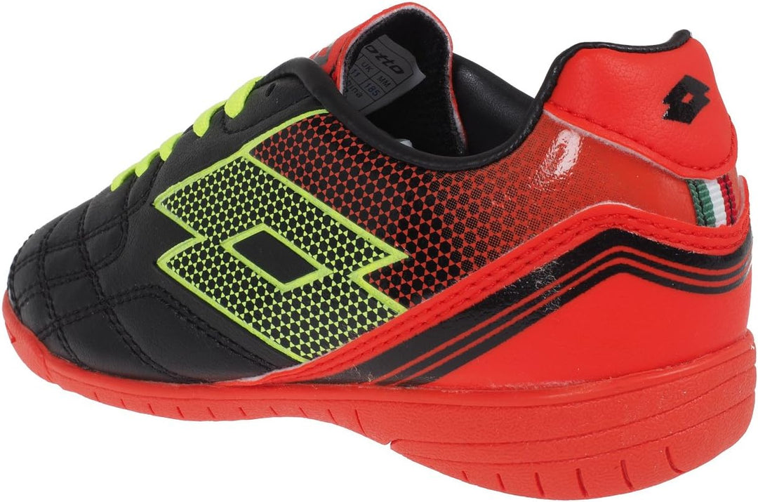 Lotto Spider XI ID Junior L, Jungen, Black/Yellow Safety 36 EU Black Yellow Safety, 36 EU Black Yell