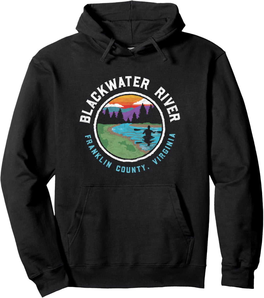 Franklin County Kayak Graphic Pullover Hoodie