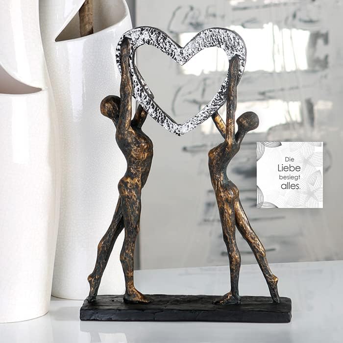 Casablanca - Skulptur, Objekt, Figur, Dekofigur - Victory Sieg der Liebe - Poly - Höhe: 37 cm