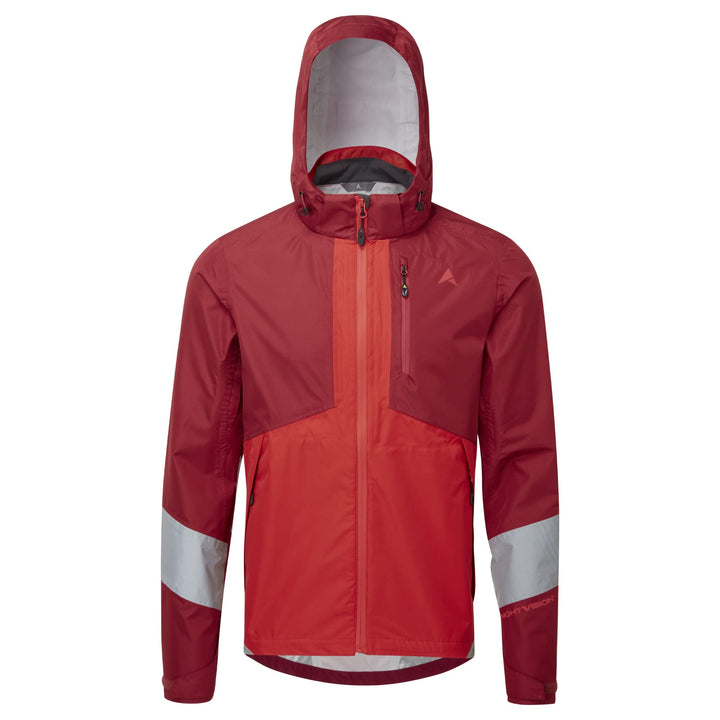 Altura Herren Typhoon Radjacke, wasserdicht, reflektierend, Grösse M Rot M, Rot M