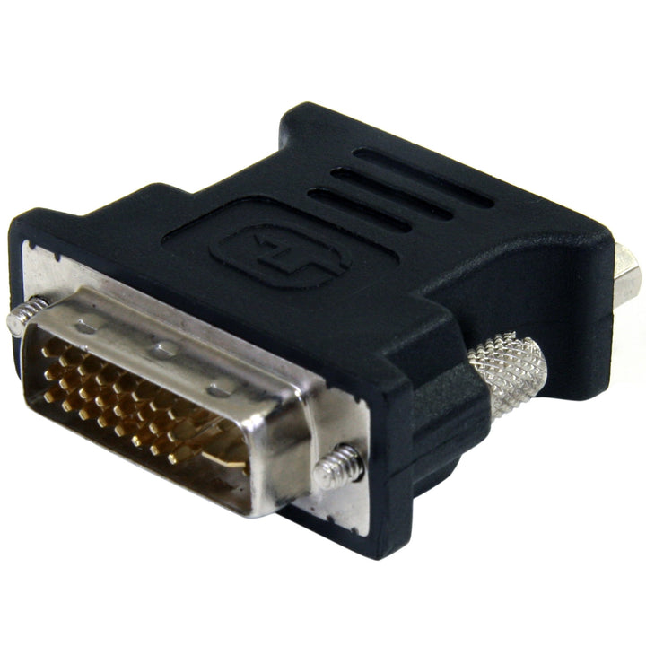 StarTech.com DVI auf VGA Adapter - DVI-I Stecker zu VGA Buchse Kabel Adapter - Schwarz - 10er Pack,