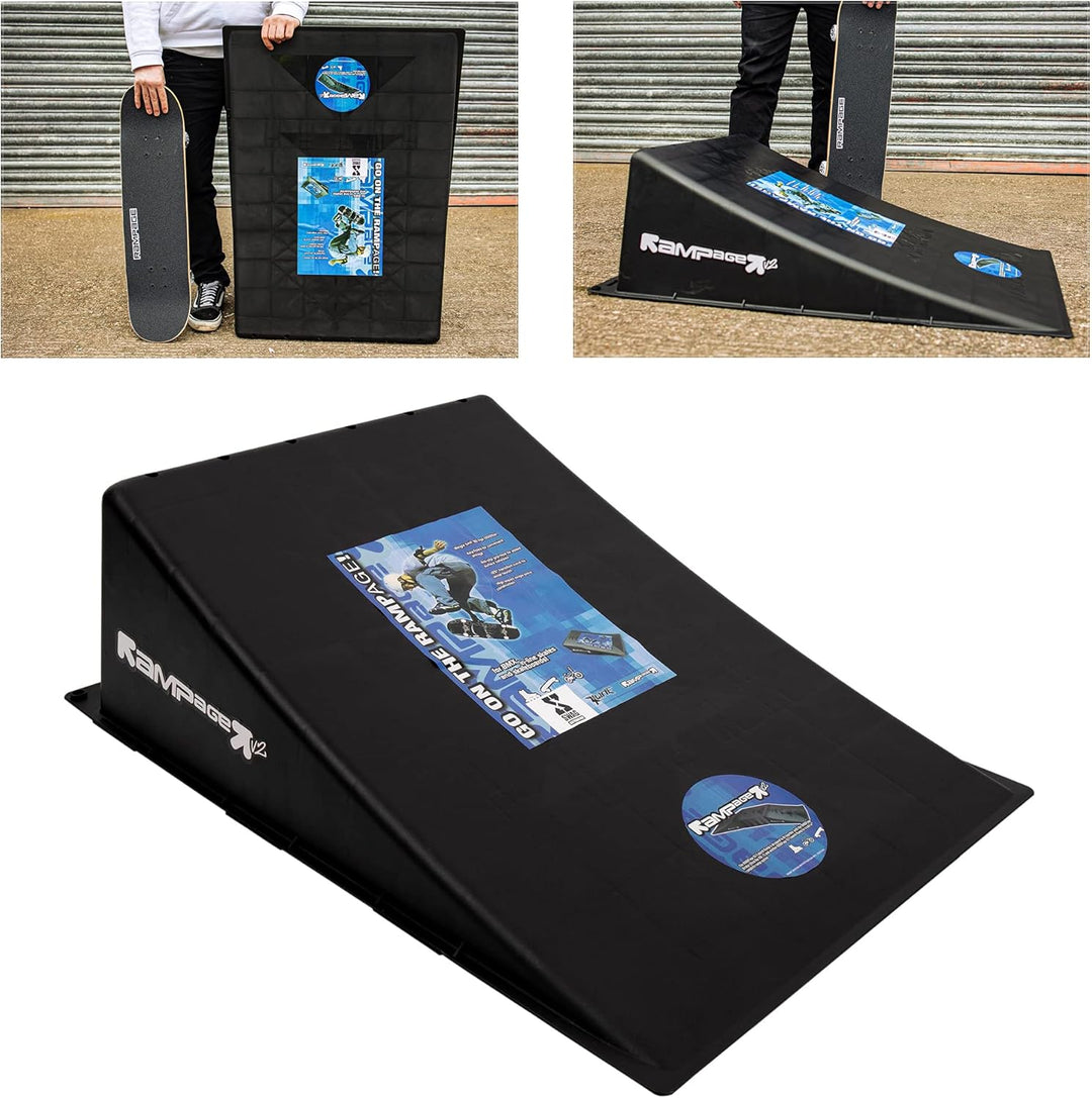 Rampage Rampe, Schwarz, 98 x 71 x 33 cm