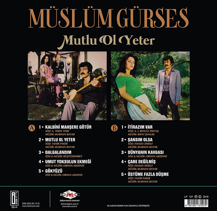 Müslüm Gürses-Mutlu Ol Yeter, Schallplatte, Audio-CD