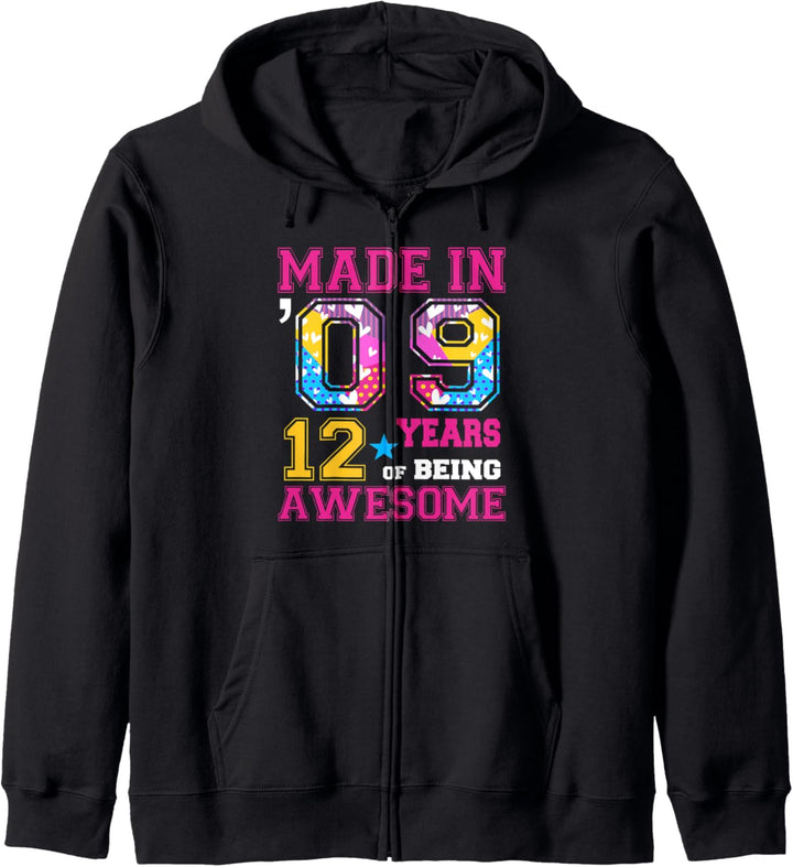 12 Year Old Girl Gifts For 12th Birthday Gift Born In 2009 Kapuzenjacke