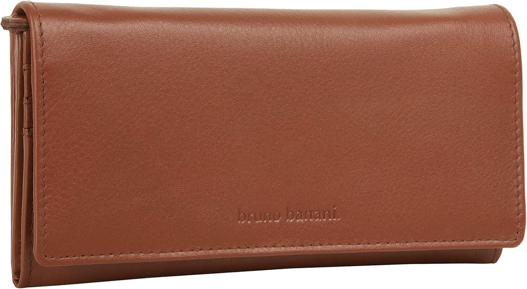 bruno banani Geldbörse Echt Leder Damen | | 020576, Cognac