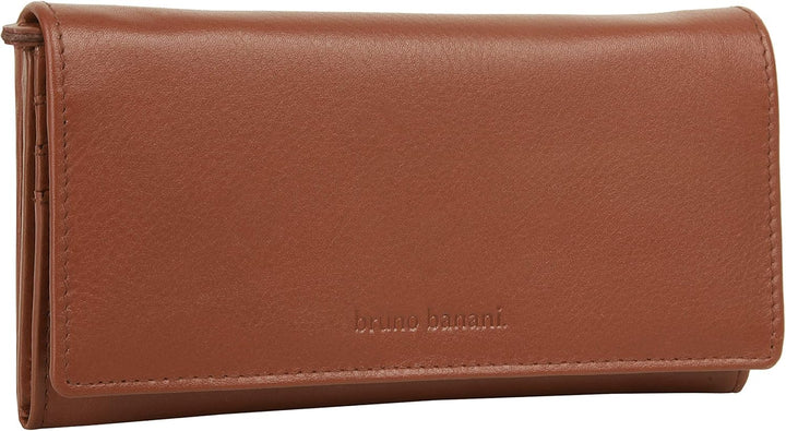 bruno banani Geldbörse Echt Leder Damen | | 020576, Cognac