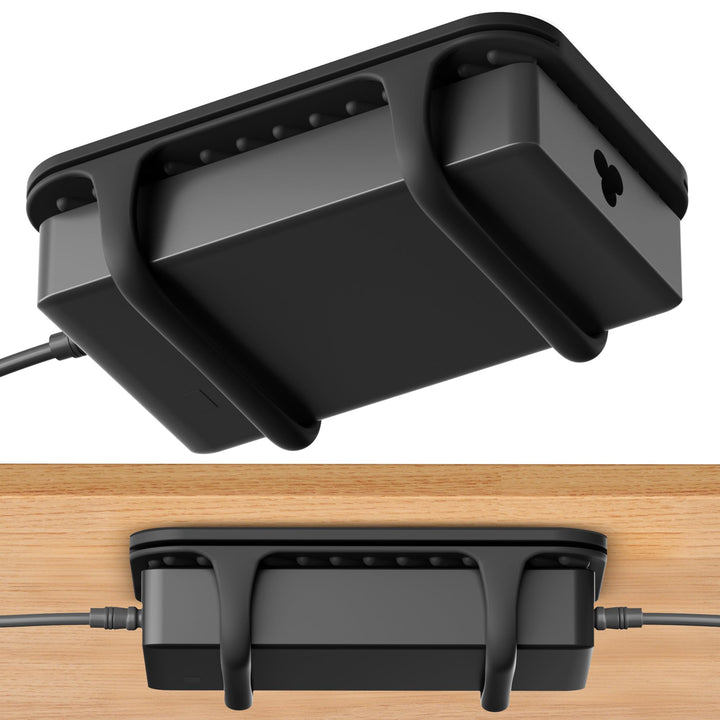 ELETIUO Universeller Silikon-Laptop-Ladegerät-Halter, Untertisch-Halterung zum Aufladen von Ziegeln
