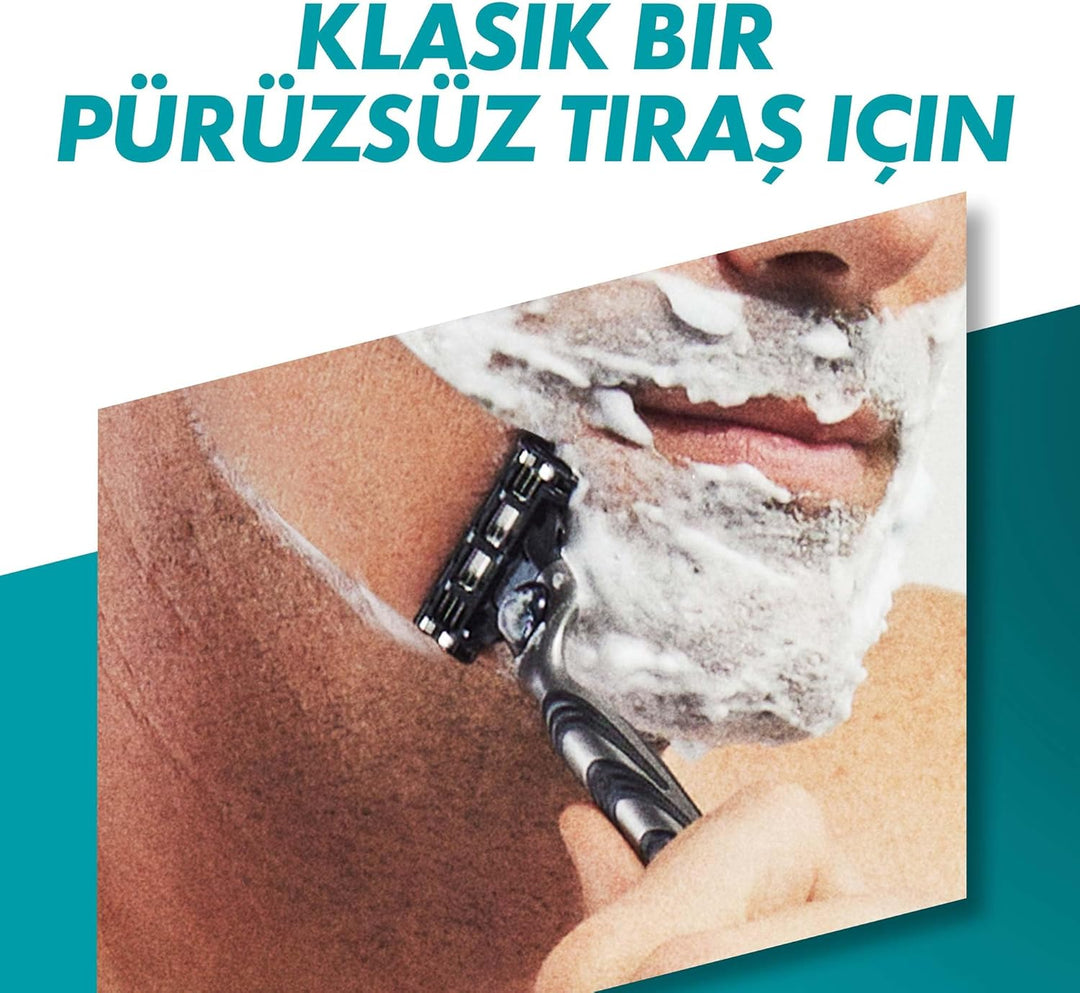 Gillette Mach3 Rasierklingen, 8 Ersatzklingen für Nassrasierer Herren mit 3-fach Klinge Frustfreie V