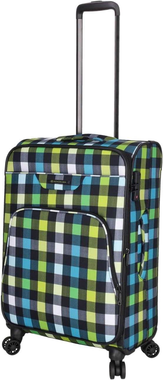 Reisetrolley SoftLITE 4w | Koffer aus strapazierfähigem Polyester | Leichter Trolley mit Vier Doppel