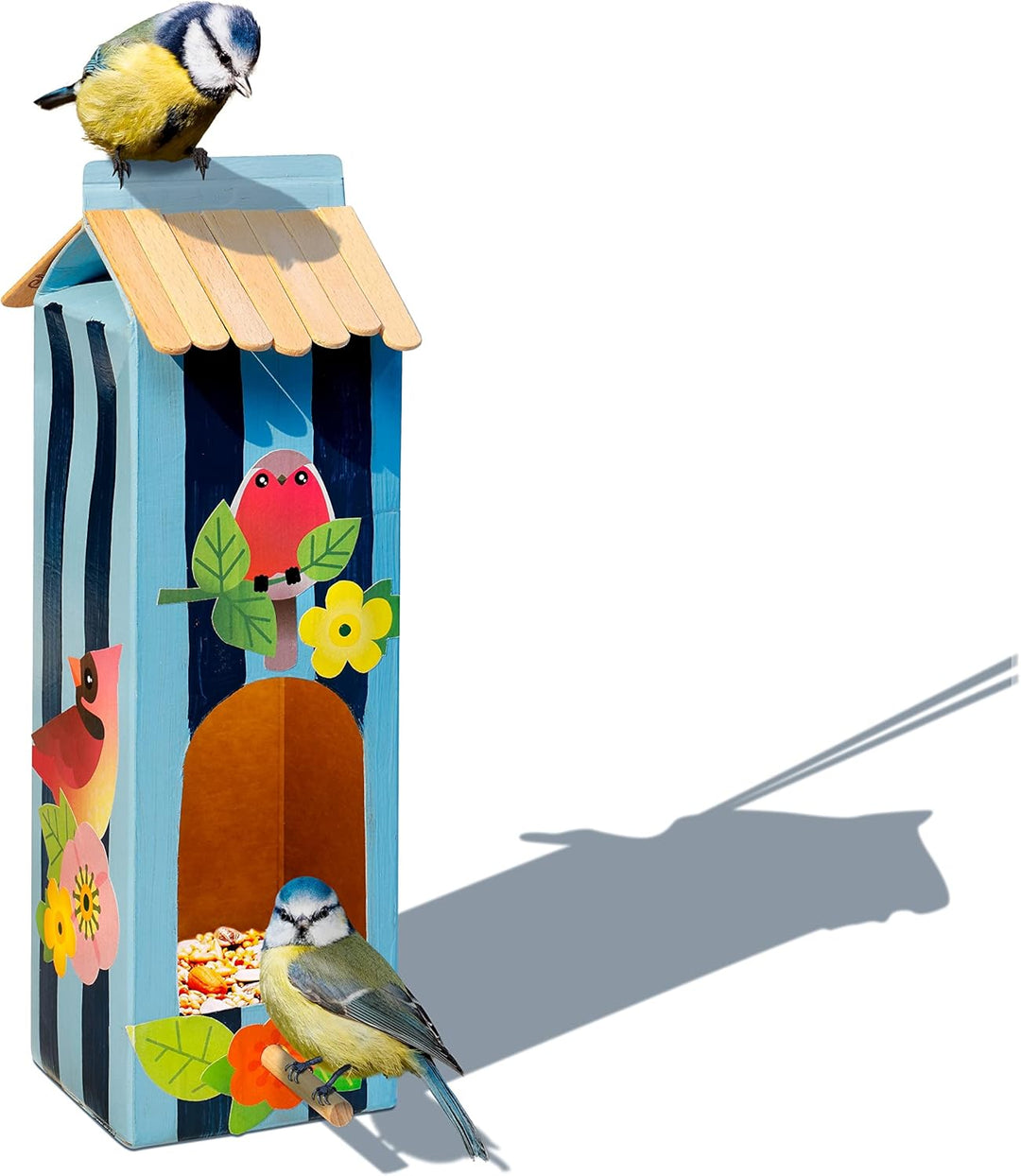 Ravensburger EcoCreate 18143 - Helping Birds & Bees - DIY Bastelset für Kinder ab 6 Jahren - Geburts