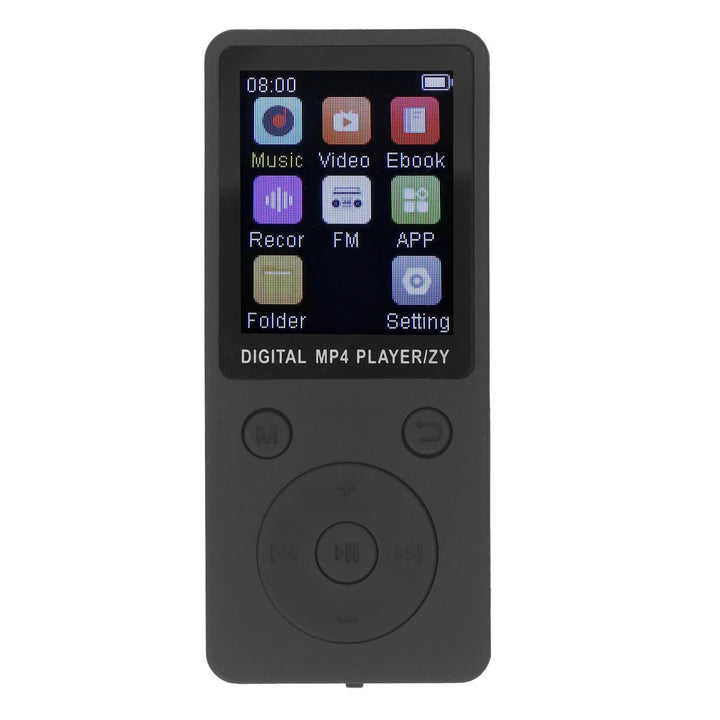 MP3-Player mit Bluetooth, HiFi-Sound, 1,8-Zoll-Bildschirm, Tragbarer Musik-Player mit Kopfhörern, Ra