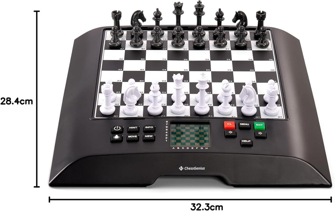 MILLENNIUM ChessGenius Schachcomputer mit der weltberühmten Software von Richard Lang (M810 ChessGen